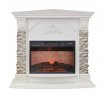 Каминокомплект RealFlame Athena Corner GR STD/EUG/24 WT с очагом Irvine 24