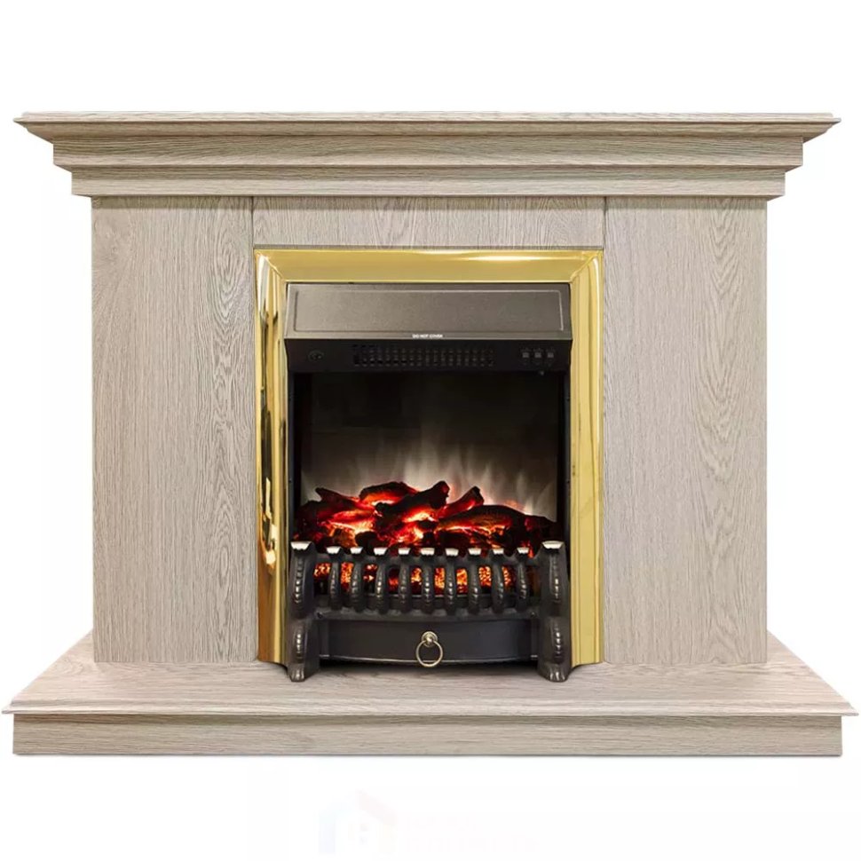 Каминокомплект Хорошие Камины Марс с очагом RealFlame Fobos Lux BR S сосна