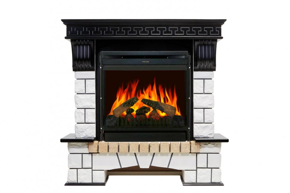 Каминокомплект Dimplex Pierre Luxe с очагом Gannon венге