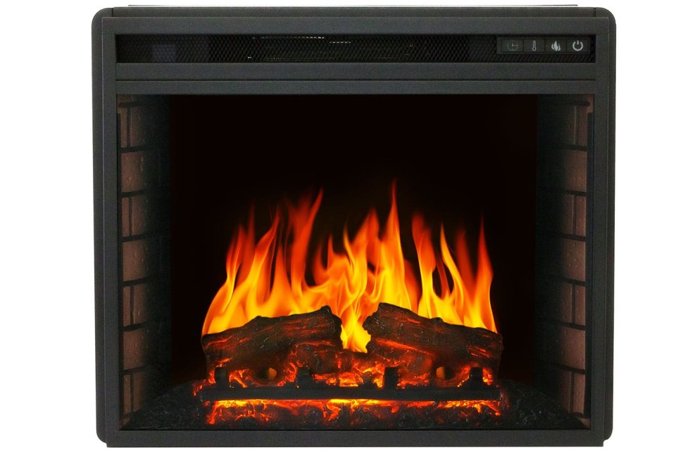 Каминокомплект Royal Flame Bergen 23 CRM (Разборный) с очагом Vision 23 EF LED FX белый с черным