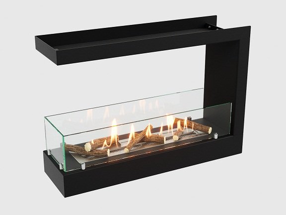 Встроенный биокамин Lux Fire Торцевой 690 S ВБКТ-690S