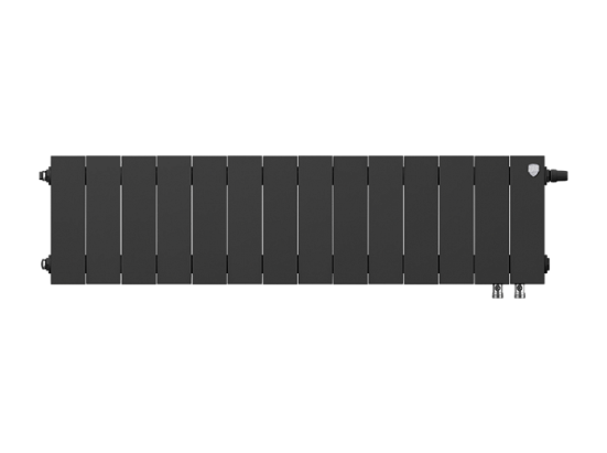 Биметаллический радиатор отопления Royal Thermo PianoForte 200 14 секций Noir Sable VDR