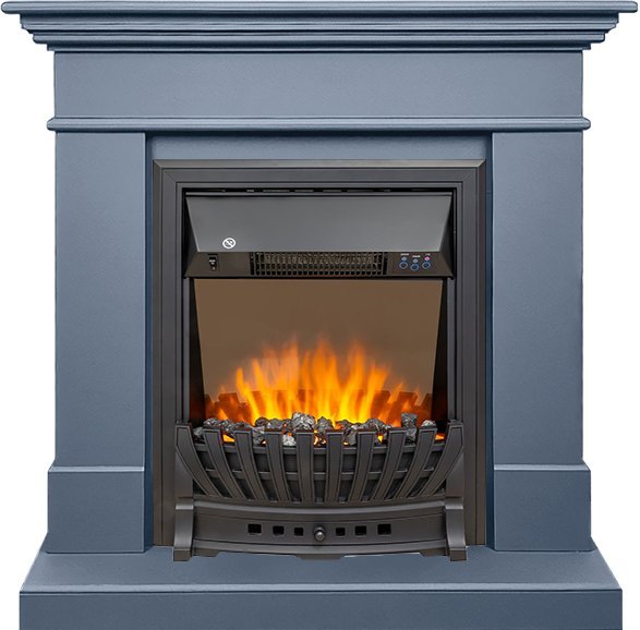 Каминокомплект Royal Flame California STD CRM (Разборный) с очагом Aspen Black санд антрацит