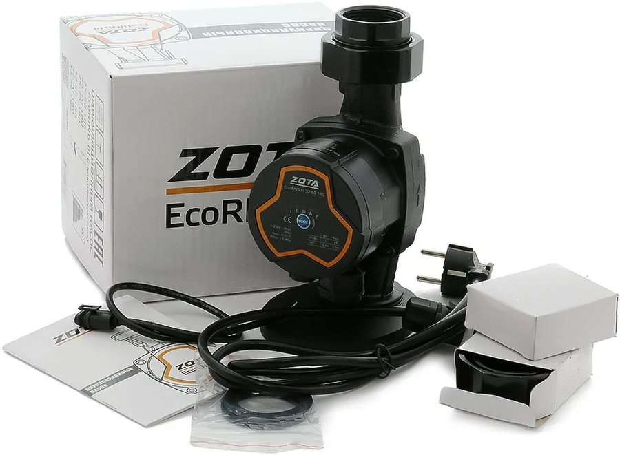 Циркуляционный насос Zota EcoRING III 32/60 180 с гайками