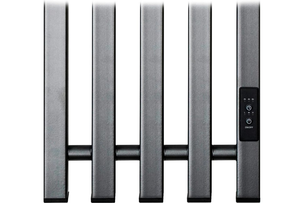 Электрический полотенцесушитель Primoclima Sol Q E Graphite 100*24 5