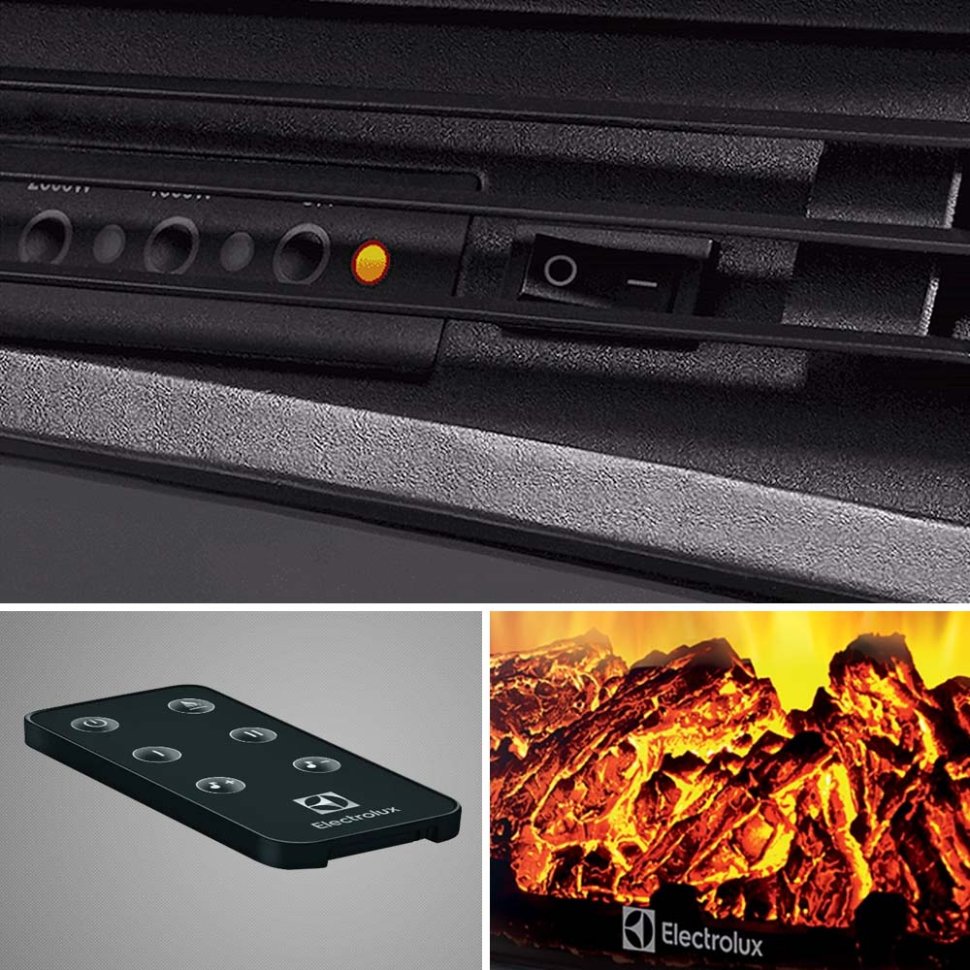 Каминокомплект Хорошие Камины Марс с очагом Electrolux Sphere Plus EFP/P-2720RLS венге