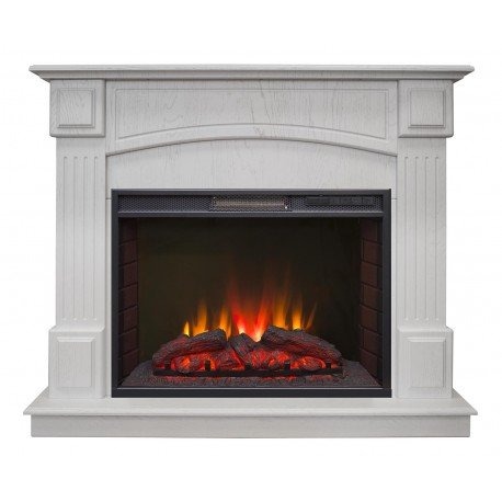 Каминокомплект RealFlame Carolina 25,5 WT с очагом Sparta 25,5 LED