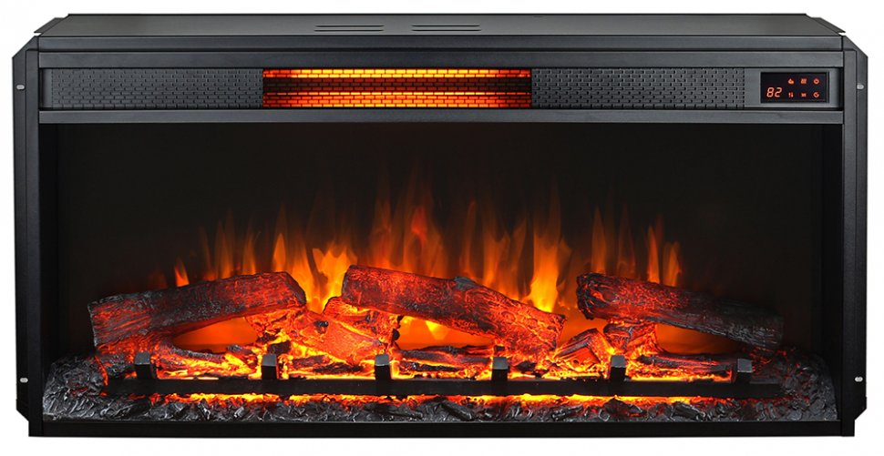 Каминокомплект Interflame МонБлан сланец с очагом Foton 36 LED FX QZ