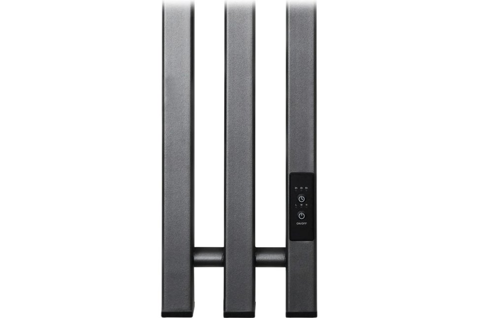 Электрический полотенцесушитель Primoclima Sol Q E Graphite 120*12 3