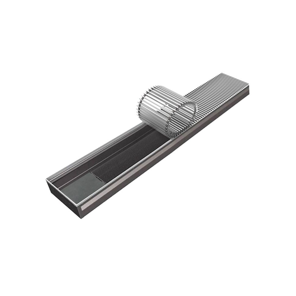 Внутрипольный конвектор КЗТО Бриз 260*100*2000 U 5Ал 12