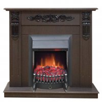 Каминокомплект RealFlame Dominica STD/EUG DN с очагом Fobos Lux Black S
