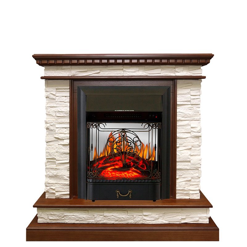 Каминокомплект Royal Flame Calgary с очагом Majestic FX M Black