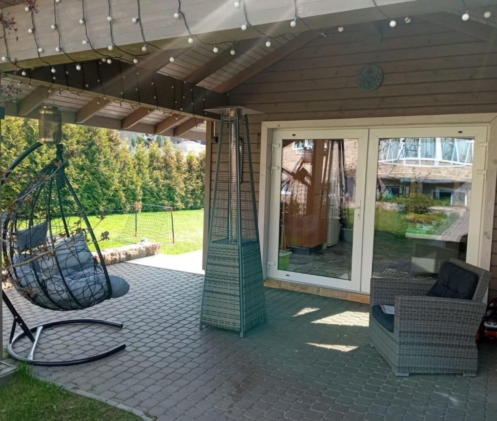 Уличный газовый обогреватель WWT 13I Rotang Grey Mini 1.8m