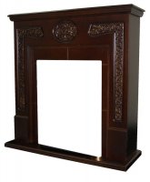 Портал Interflame Спенсер темный дуб под классический очаг