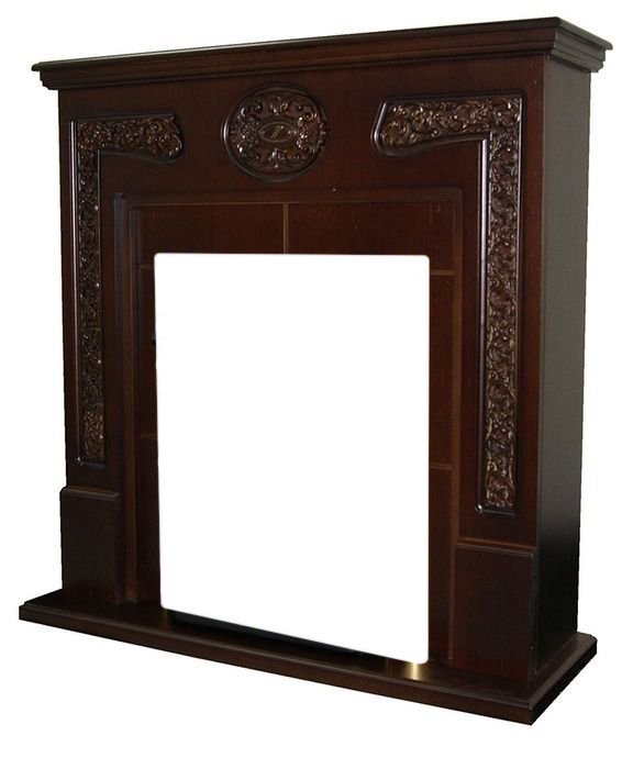 Портал Interflame Спенсер темный дуб под классический очаг