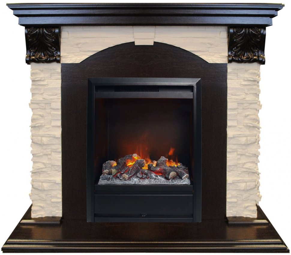 Каминокомплект RealFlame Dublin LUX STD/EUG DN с очагом 3D Olympic