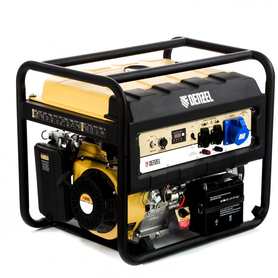 Бензиновый генератор DENZEL PS 70 EA