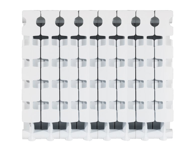 Алюминиевый радиатор отопления Fondital 500/100 Exclusivo D3 Plus 8 секций