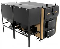 Напольный твердотопливный котел Koloss Pro Avto 300