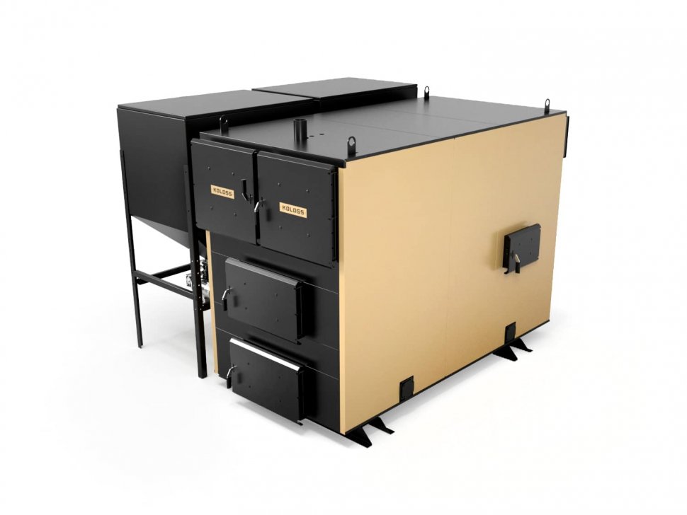 Напольный твердотопливный котел Koloss Pro Avto 300