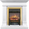 Каминокомплект Royal Flame California STD CRM (Разборный) с очагом Fobos FX Brass санд сноу