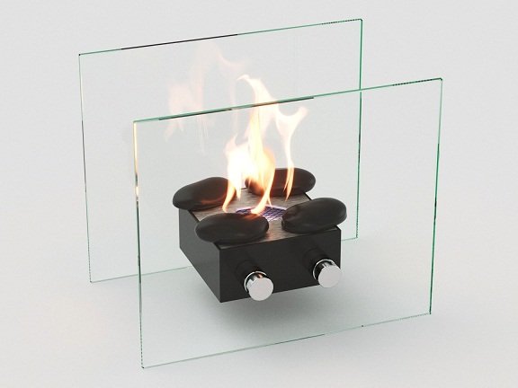 Настольный биокамин Lux Fire Лондон S КН-0017S-01