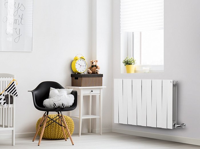 Биметаллический радиатор отопления Royal Thermo PianoForte 500 VD 12 секций Bianco Traffico