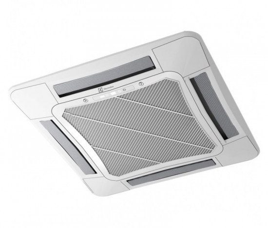 Внутренний кассетный блок мультизональной системы VRF Electrolux ESVMC4/С-SF-45S + панель Step Free