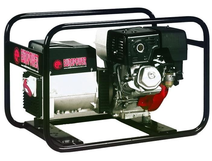 Бензиновый генератор EuroPower ЕР 6500 T 3х230V для ж/д