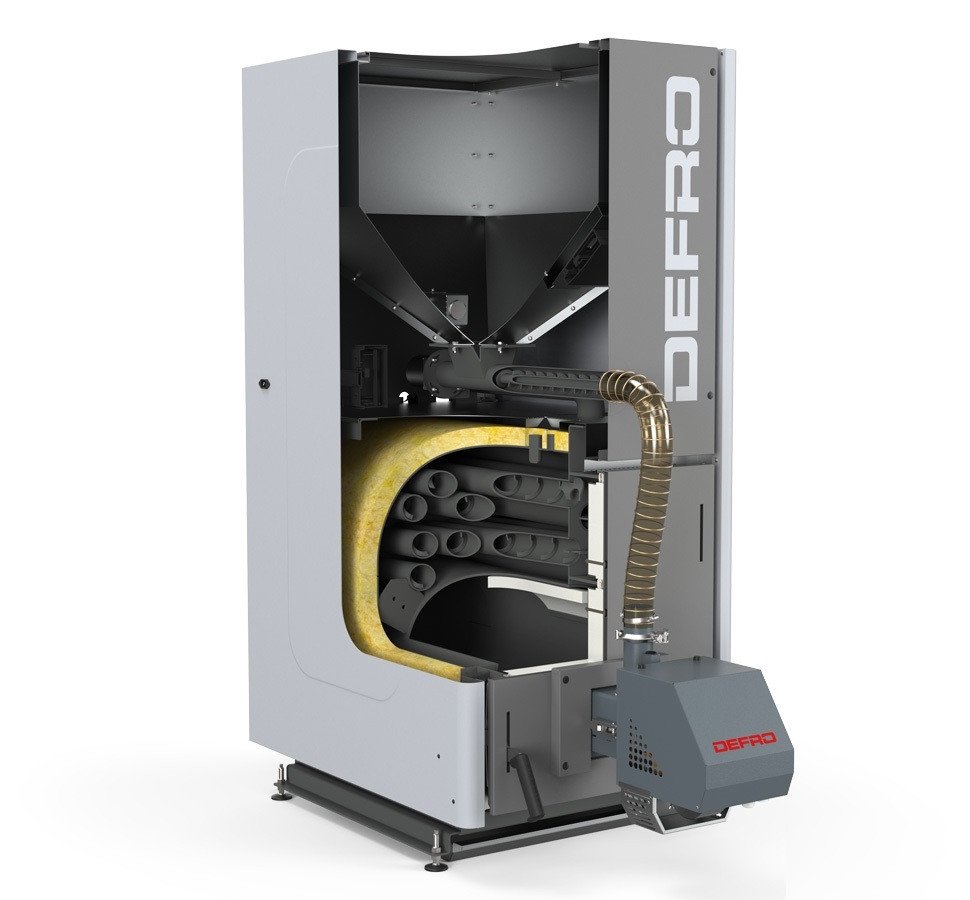 Напольный твердотопливный котел Defro Bioslim 10