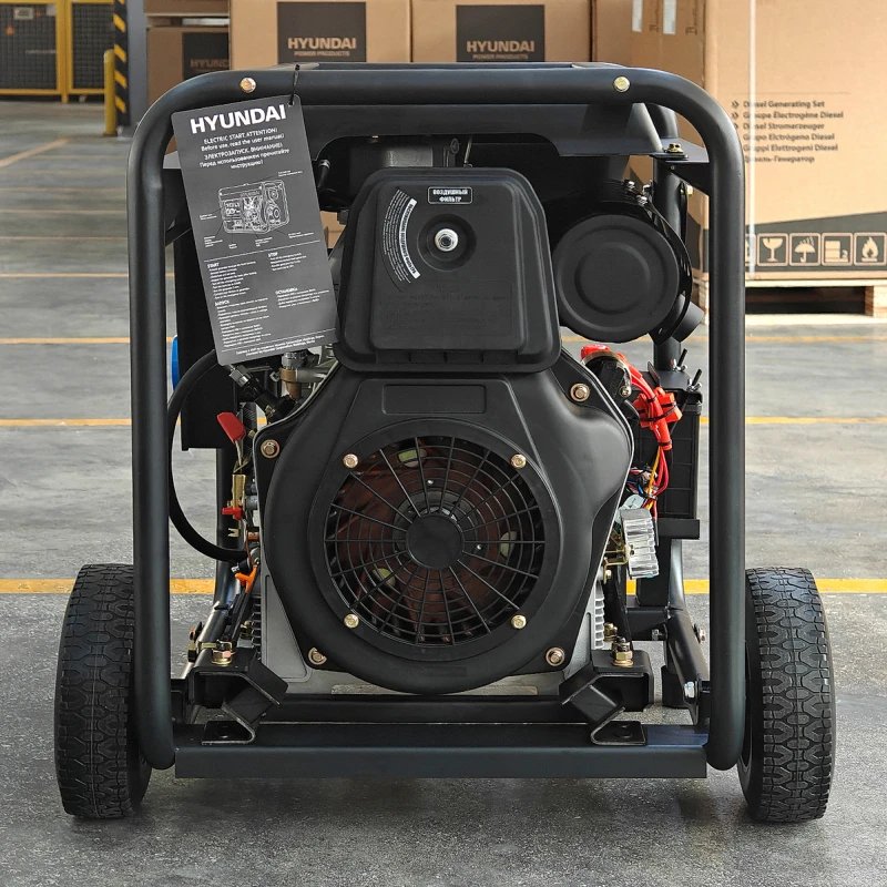 Дизельный электрогенератор Hyundai DHY 10000LE-T