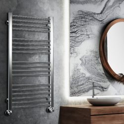 Водяной полотенцесушитель Royal Thermo Stato П15 500х1000 полированная сталь