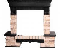 Портал Interflame Экстер Альпина венге под очаг Panoramic 25