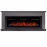Каминокомплект Firelight Canto Long с очагом Electrolux Infinity EFP/P-1600ULS графит/черный