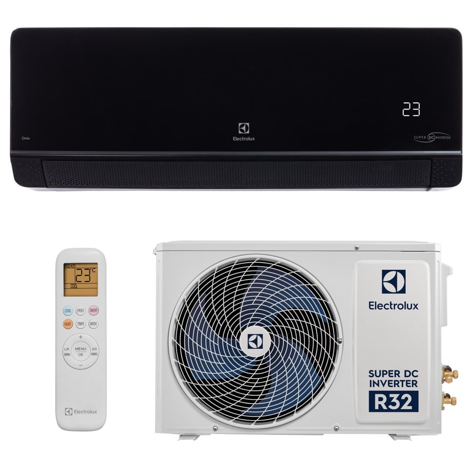 Сплит-система Electrolux EACS/I-12HIX-BLACK/N8 Onix Super DC Wi-Fi