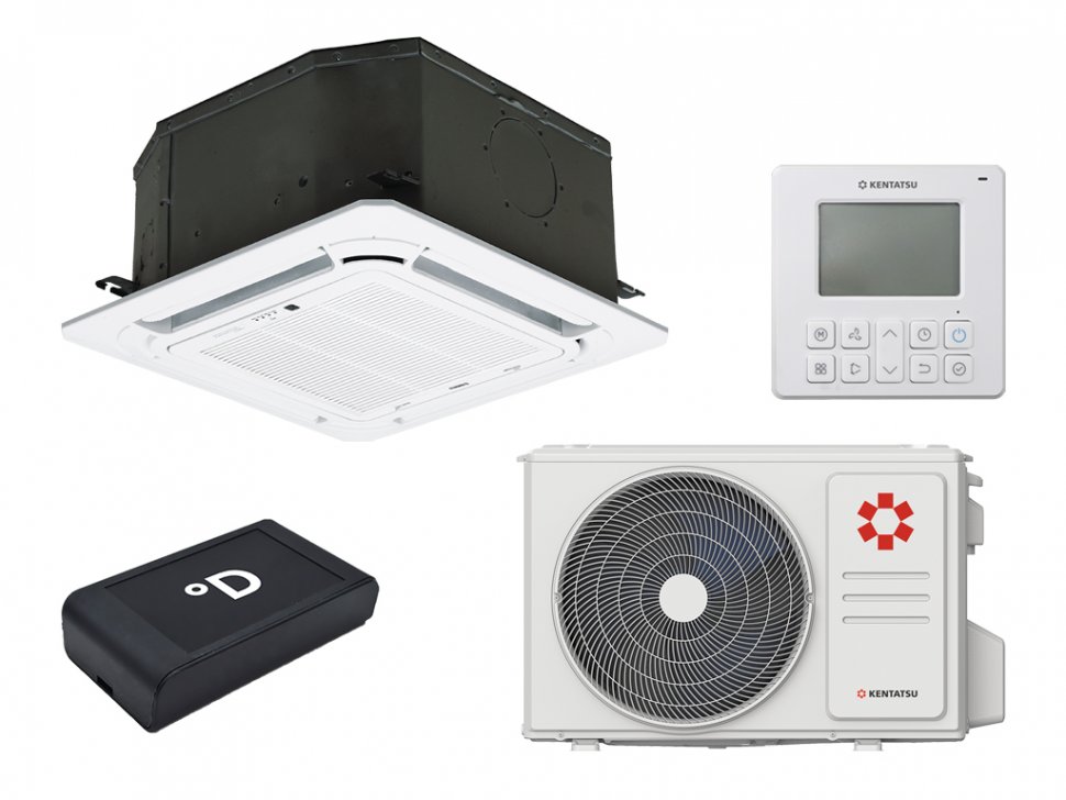 Кассетная сплит-система Kentatsu KSZB35HZAN1R/KSUNB35HZAN1/KPU65-D