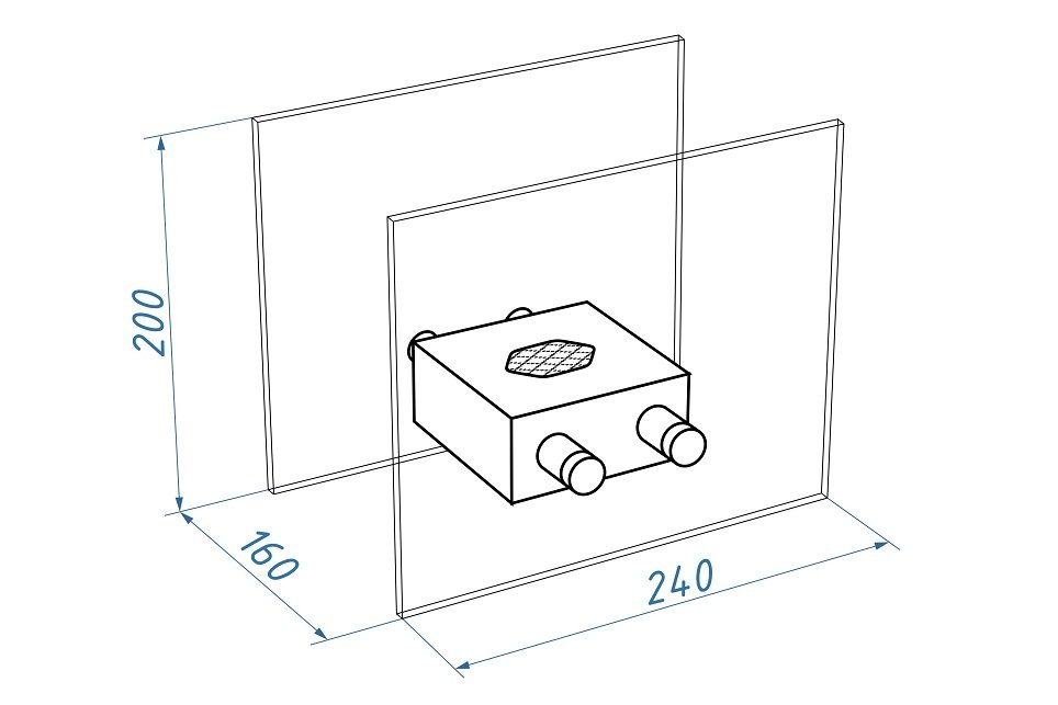 Настольный биокамин Lux Fire Токио S КН-0017S-03