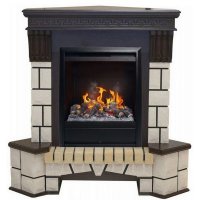 Каминокомплект RealFlame Stone Corner new STD/EUG с очагом 3D Olympic