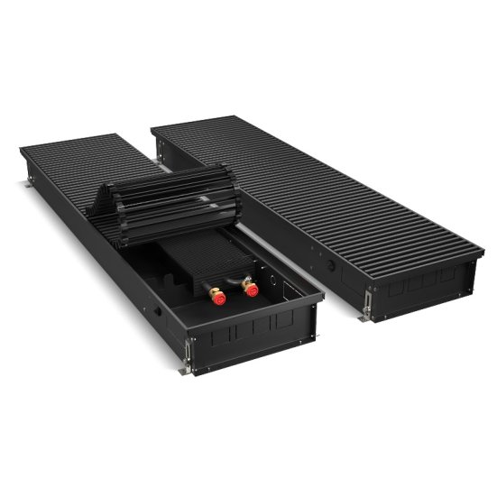 Внутрипольный конвектор Royal Thermo Atrium 110/300/2900-DG-U-BL