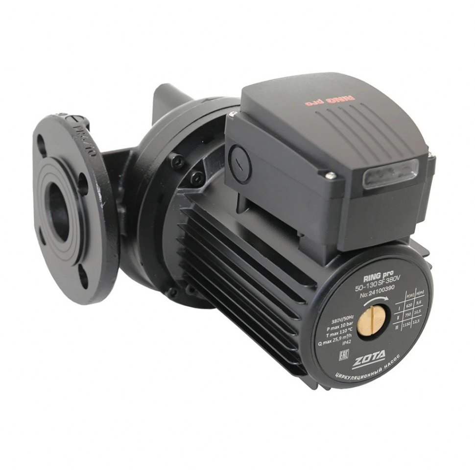 Циркуляционный насос Zota Ring Pro 50-180SF 380V