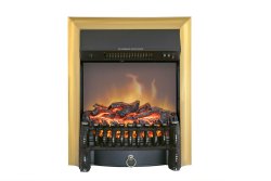 Каминокомплект Royal Flame California STD CRM (Разборный) с очагом Fobos FX M Brass санд смоук