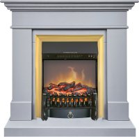 Каминокомплект Royal Flame California STD CRM (Разборный) с очагом Fobos FX M Brass санд смоук