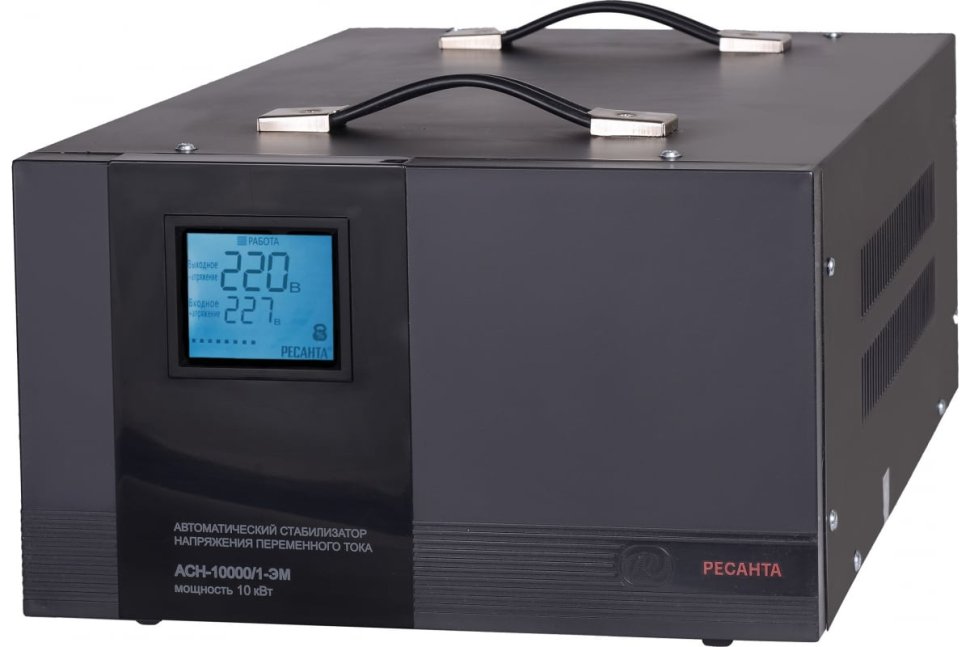Стабилизатор напряжения Ресанта АСН-10000/1-ЭМ