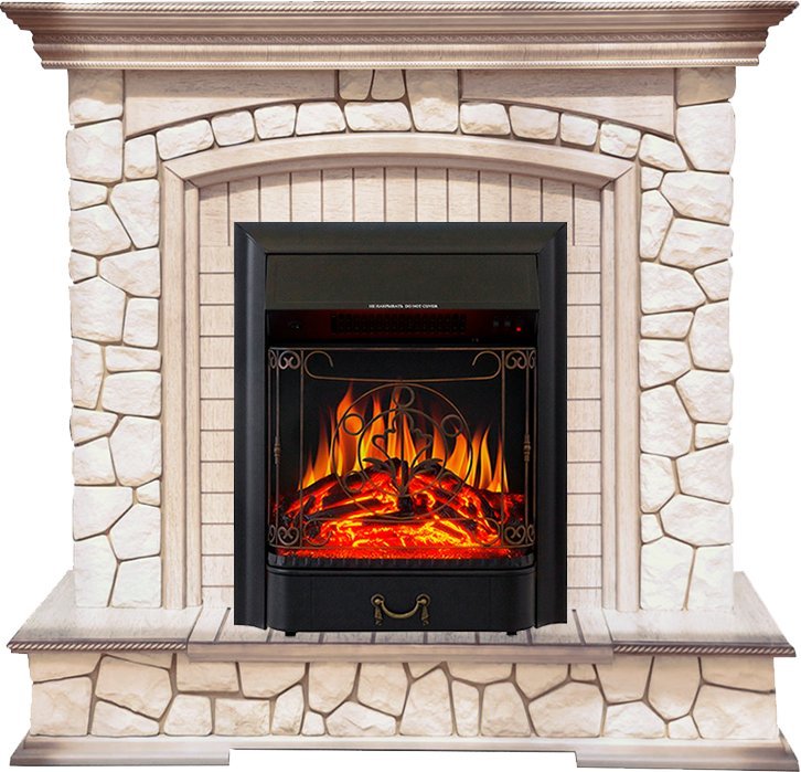 Каминокомплект Royal Flame Preston с очагом Majestic FX Black