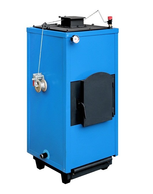 Напольный твердотопливный котел Траян ТПГ-40