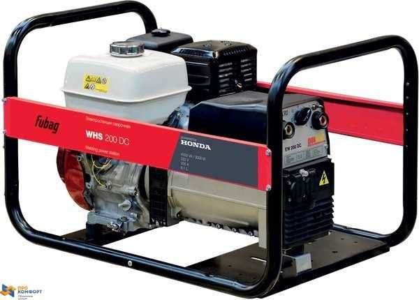 Бензиновая сварочная электростанция Fubag WHS 200 DC