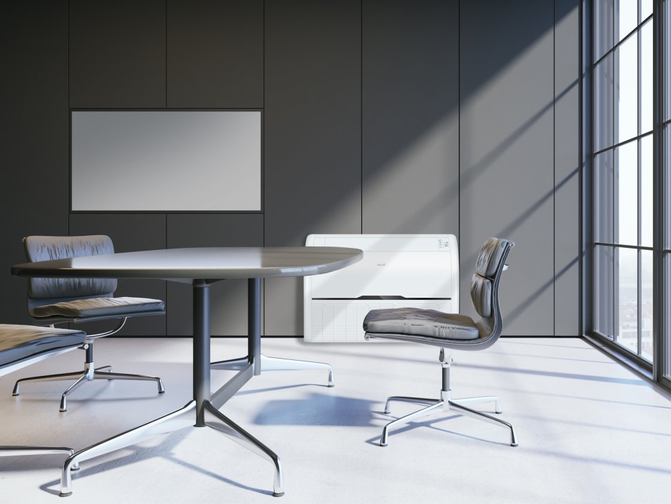 Напольно-потолочная сплит-система AUX ALCF-H24/4R1B (v2)/AL-H24/4R1B(U) (v2)