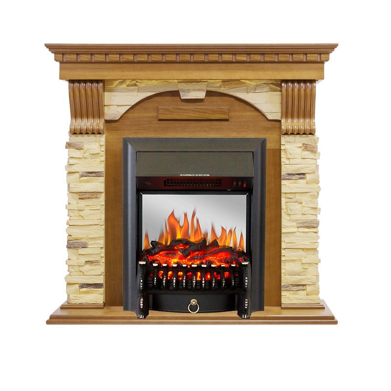 Каминокомплект Royal Flame Dublin с очагом Fobos FX M Black