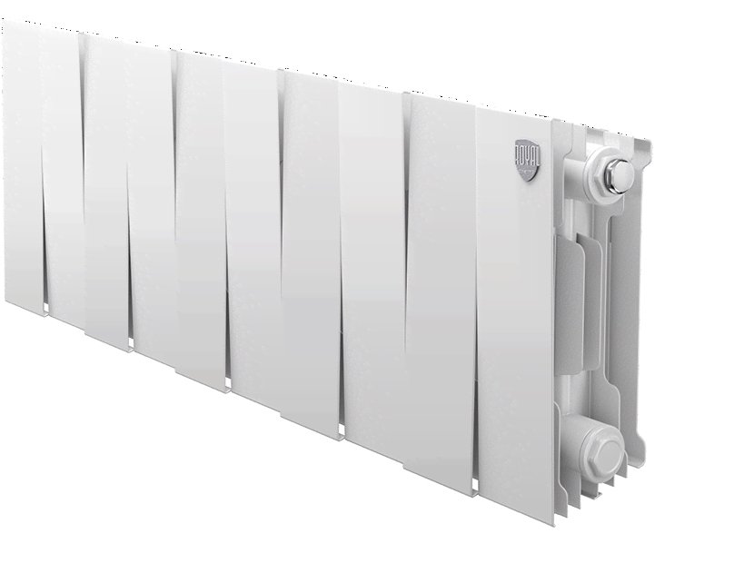 Биметаллический радиатор отопления Royal Thermo PianoForte 200 10 секций Bianco Traffico
