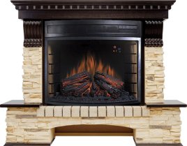 Каминокомплект Royal Flame Pierre Luxe сланец c очагом Dioramic 28 LED FX